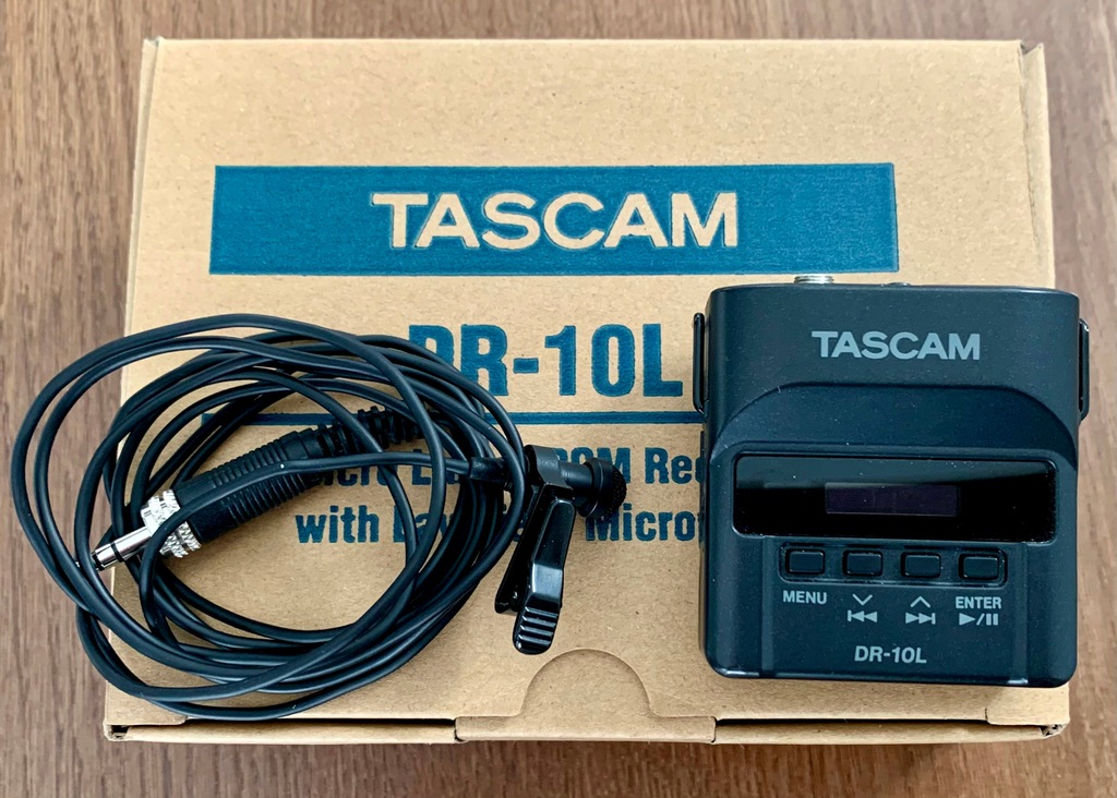 TASCAM DR-10L czarny rejestrator cyfrowy OKAZJA!