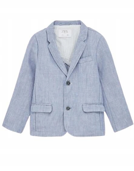 27Z077 ZARA KIDS__XXZ NIEBIESKA MARYNARKA__140