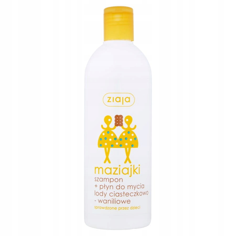 ZIAJA SZAMPON PŁ.D/KĄPIELI WANILIA 400ML