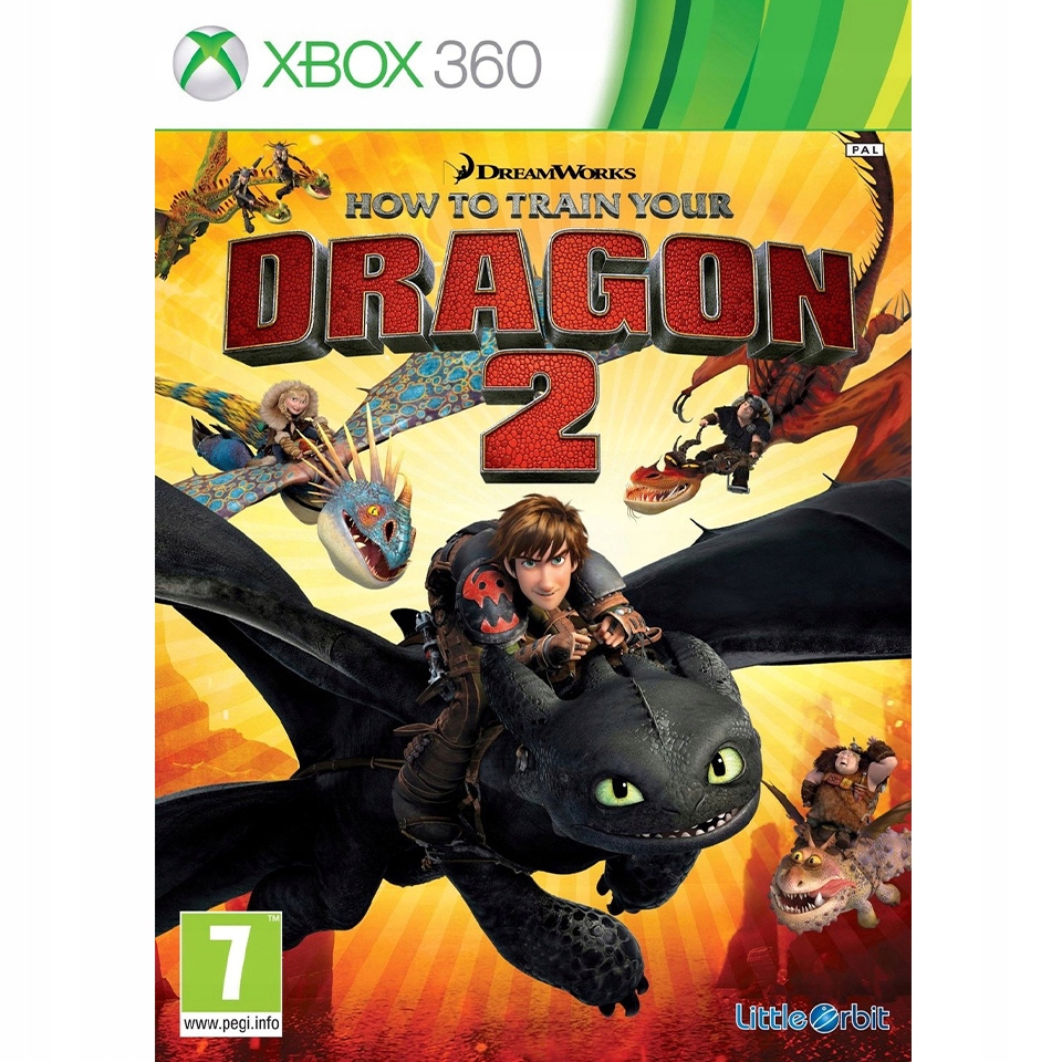 Jak Wytresowac Smoka 2 Xbox 360 Train Dragon 2 8351770534 Oficjalne Archiwum Allegro