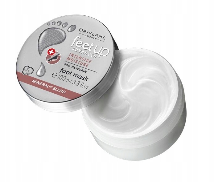 ORIFLAME FEET UP - NAWILŻAJĄCA MASKA DO STÓP 33028