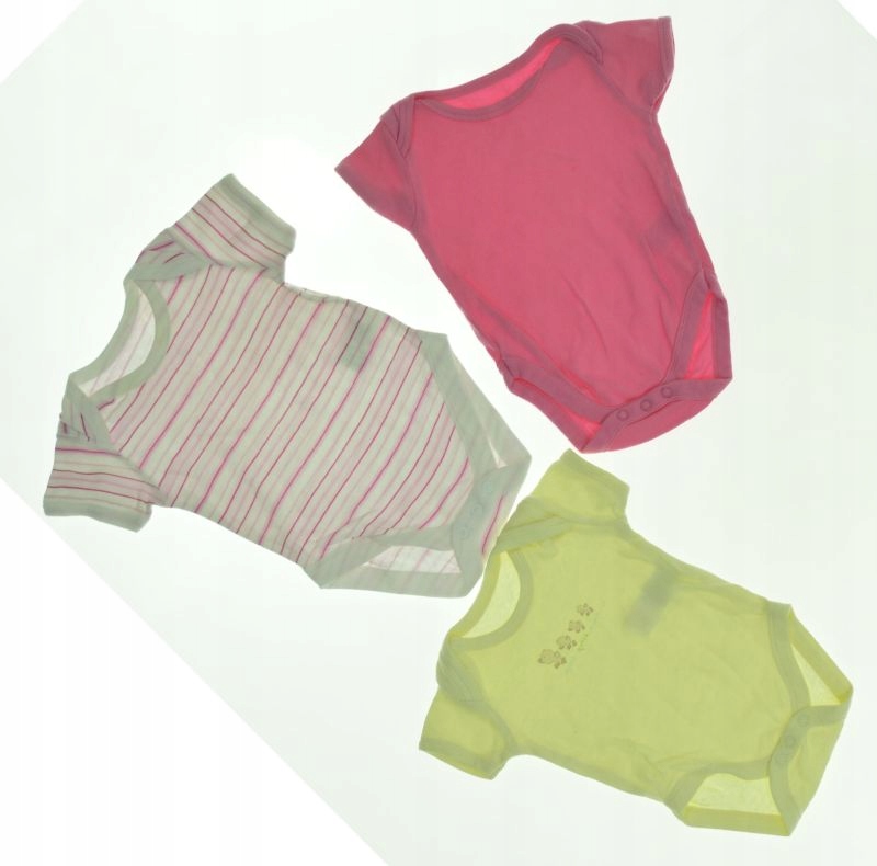 _ BAWEŁNIANE BODY 3-PACK _ 0-3m 62cm