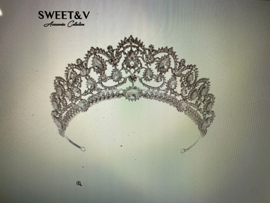 SWEET&V Korona diadem biżuteria ślubna