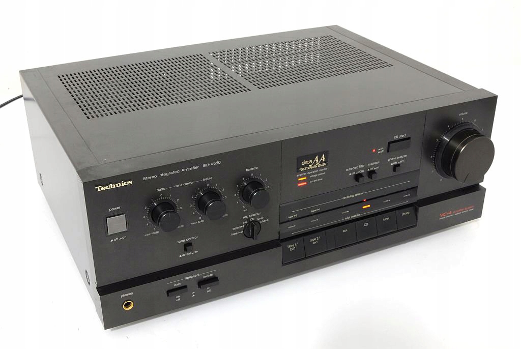 TECHNICS SU-V650 TOPOWY WZMACNIACZ STEREO !