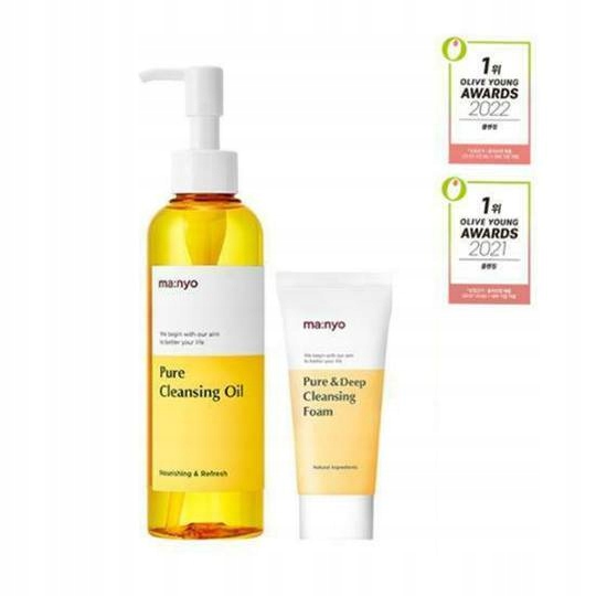 Manyo Pure Cleansing Oil Special Set (+Pure & Deep Cleansing Foam 20mL)