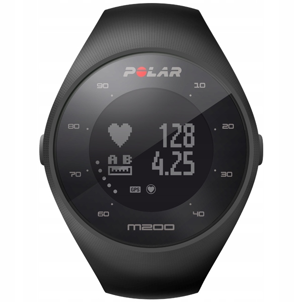 ZEGAREK SPORTOWY POLAR M200 czarny GPS HR M/L