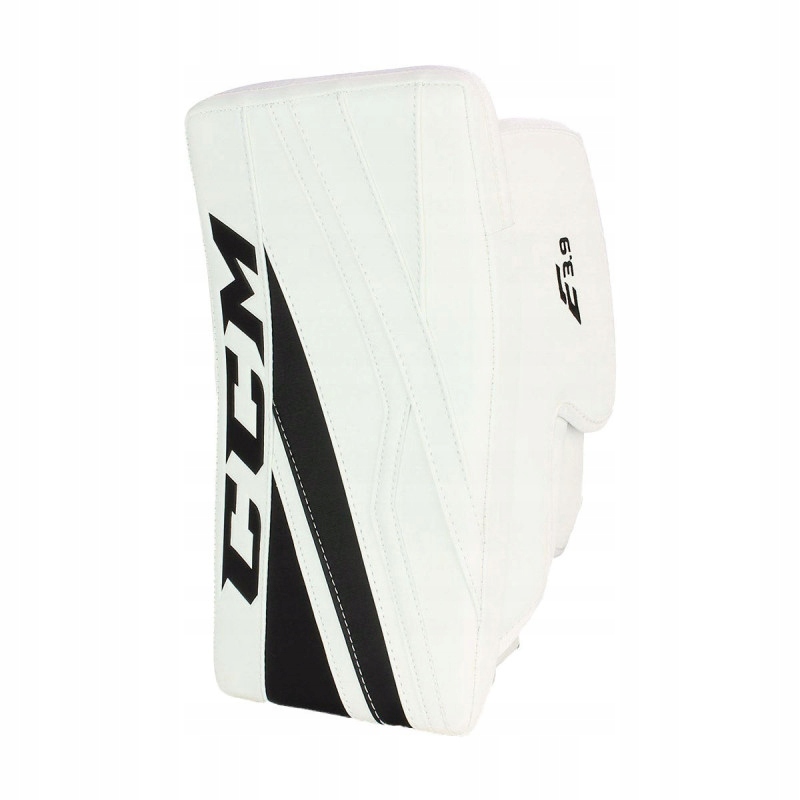 CCM Extreme Flex E3.9 SR Goalie Blocker (SR, Regular, Biały/czarny)