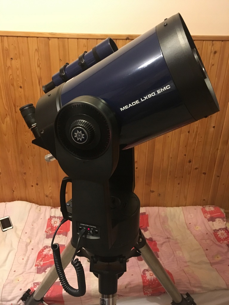 Как заменить батарейку meade lx90