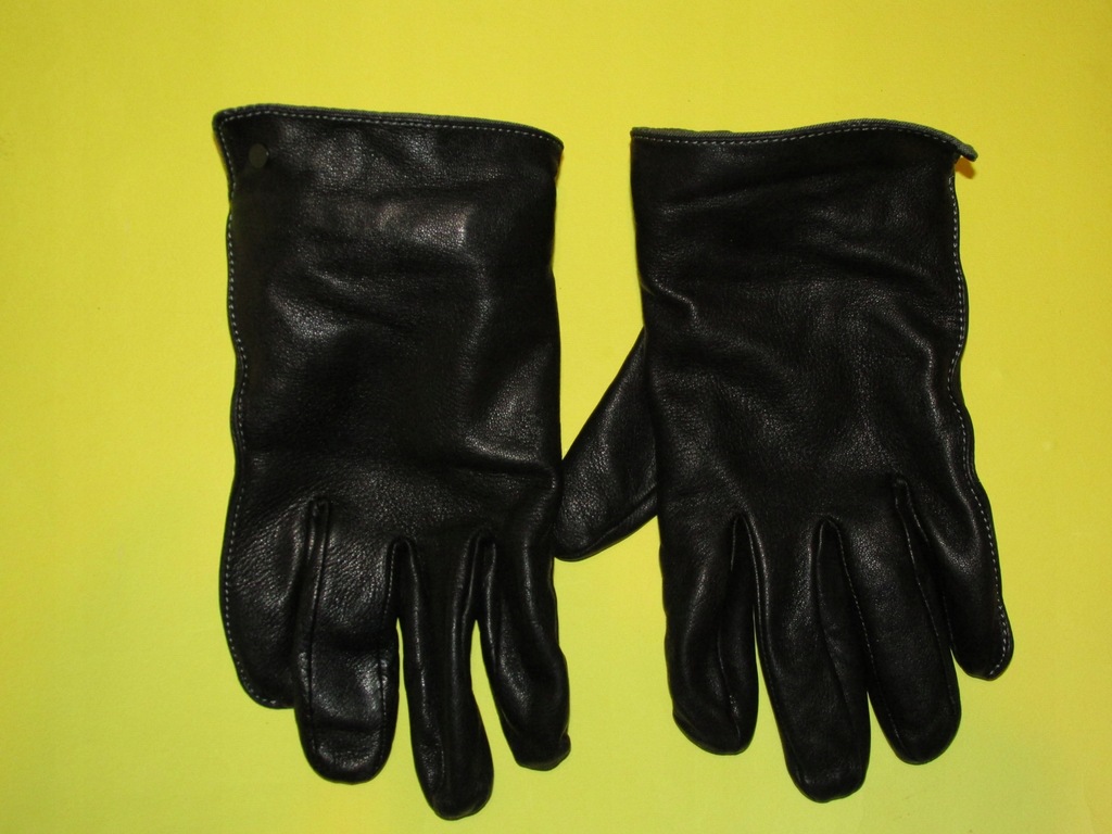 rękawiczki Hugo Boss skórzane hento modne 10
