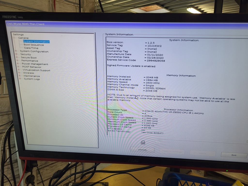 Dell Wyse 3040 N10D (2273253)