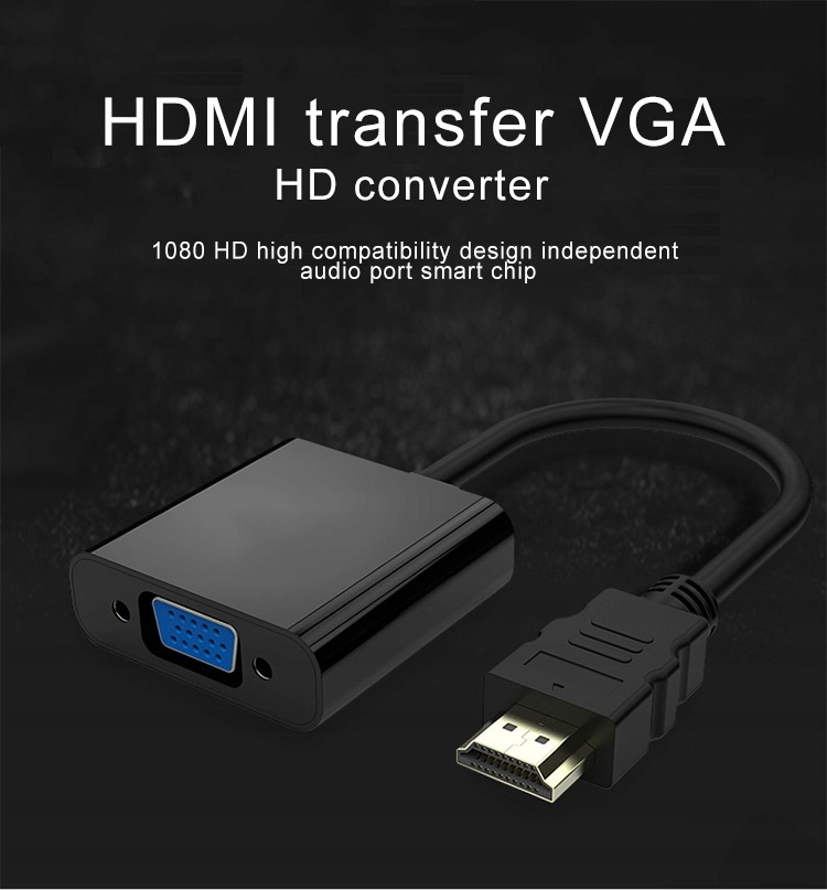 Купить АДАПТЕР-ПРЕОБРАЗОВАТЕЛЬ HDMI-VGA АДАПТЕР: отзывы, фото, характеристики в интерне-магазине Aredi.ru