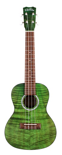 Ukulele koncertowe Cordoba 15CFM Jade Green