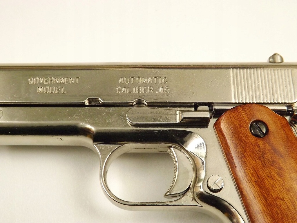 Купить КОПИЯ АВТОМАТИЧЕСКОГО ПИСТОЛЕТА M1911A1 DENIX 6312: отзывы, фото, характеристики в интерне-магазине Aredi.ru