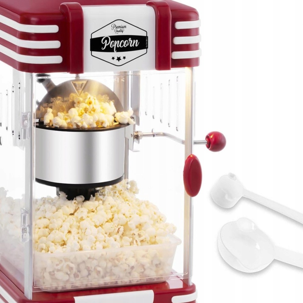Popcorn w domu maszyna urządzenie Bredeco 300W