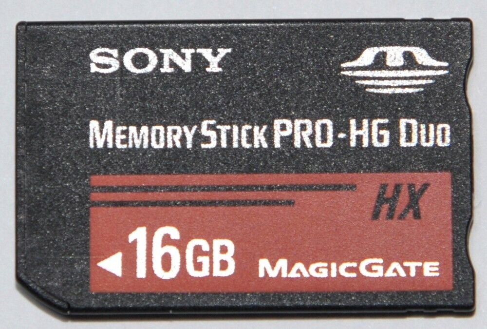 Sony Memory Stick Pro HG Duo HX 16GB