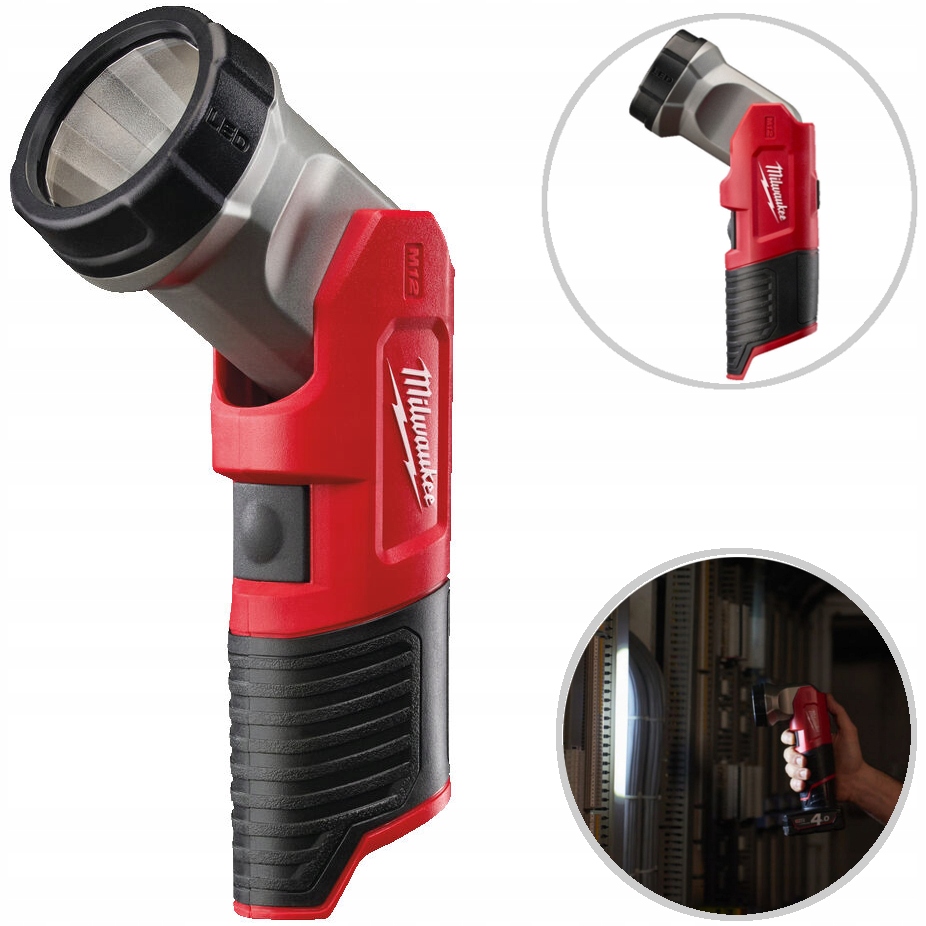 MILWAUKEE M12 LAMPA LATARKA WARSZTATOWA LED 12V