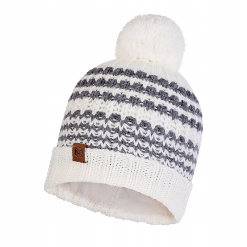 Czapka Buff Knitted Fleece Hat Kostik WHITE