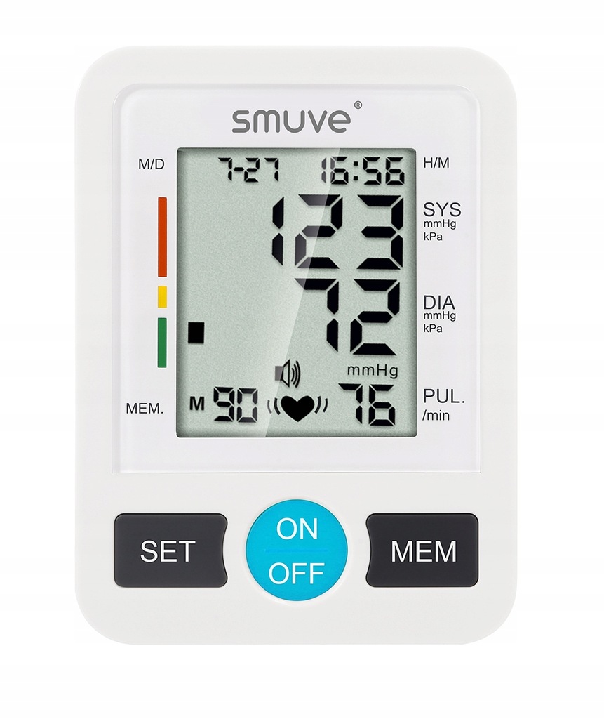 Купить SMUVE Монитор артериального давления на плече при аритмии + адаптер питания: отзывы, фото, характеристики в интерне-магазине Aredi.ru
