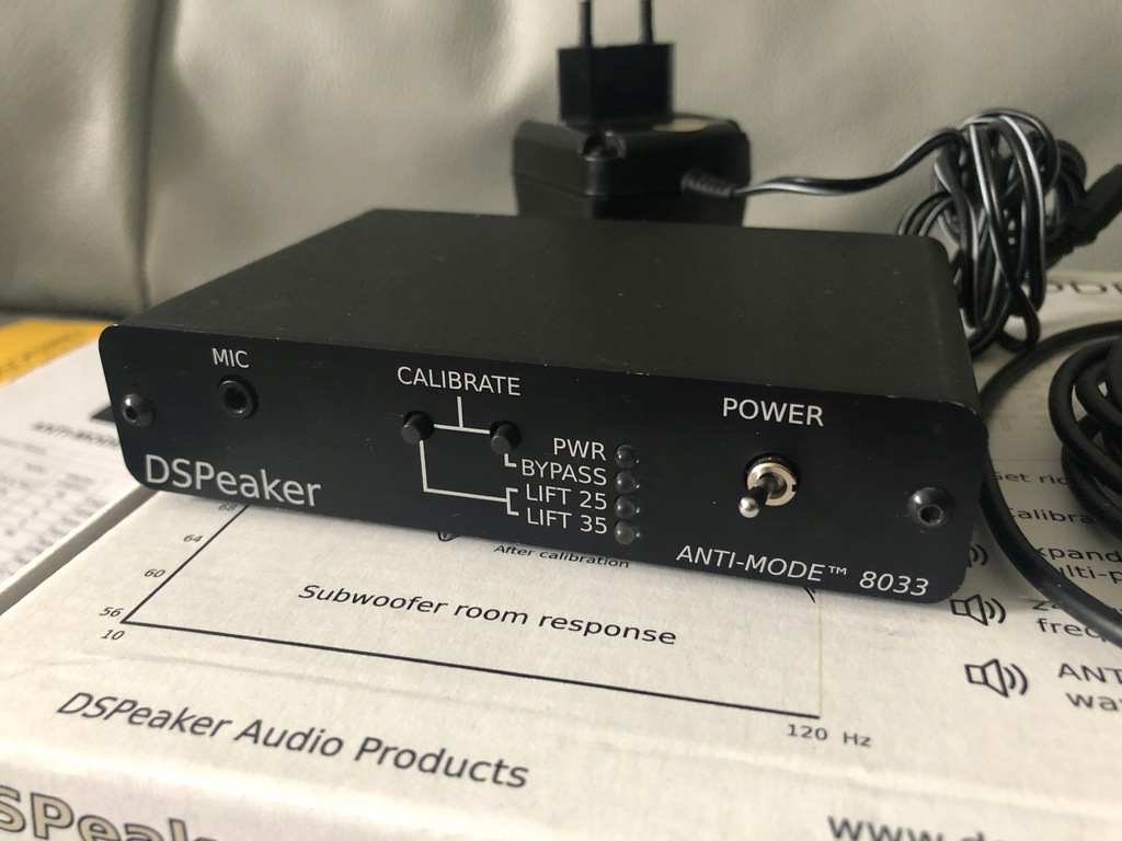 DSP Subwoofera DSpeaker Anti Mode 8033 korektor