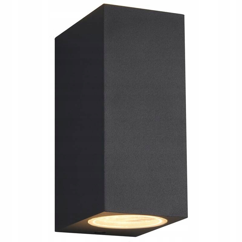 Lampa ścienna TRIO Roya, kwadratowa - antracyt (TR 204269242)