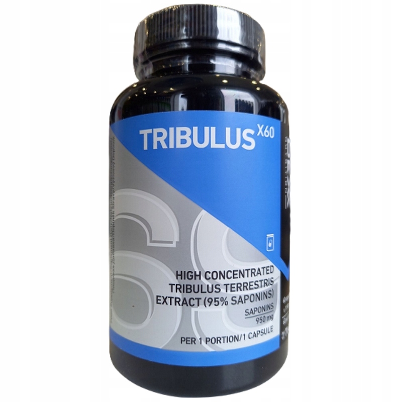 Tribulus Terrestris 1000mg 60 kapsułek 95% saponin