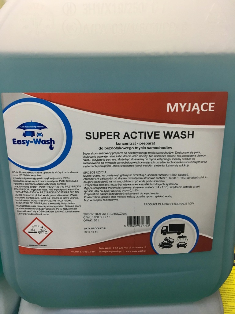Piana EASY-WASH Super Active Wash 20L myjnia