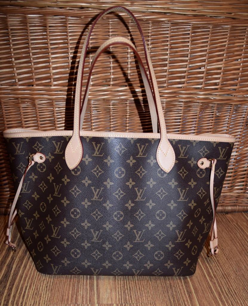 Torebka LOUIS VUITTON NEVERFULL MONOGRAM - 7557885416 - oficjalne archiwum  Allegro