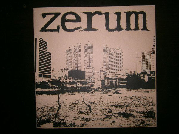 ZERUM Demo 12" EP Mini Album Sludge Metal Crust HC