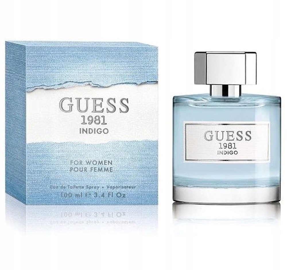 Guess Indigo Guess 1981 For Women EDT 100ml (W) (P2)