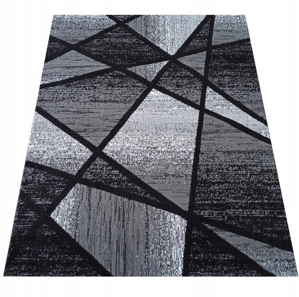 DYWAN MAŁY DYWANIK DO PRZEDPOKOJU SYPIALNI 06 60x100 cm czarny