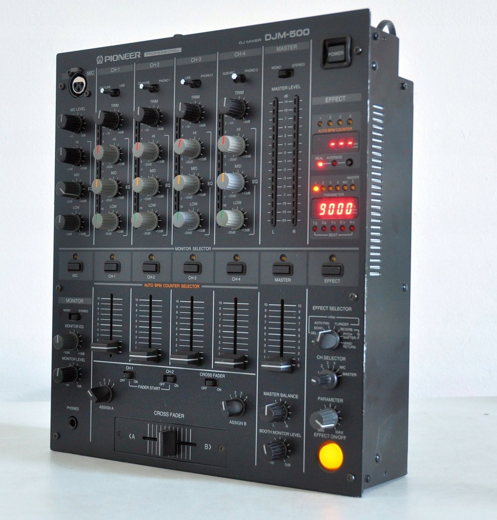 Pioneer DJM-500 DJミキサー　4ch Amazon.co.jp: パイオニア プロフェッショナル用DJミキサー DJM