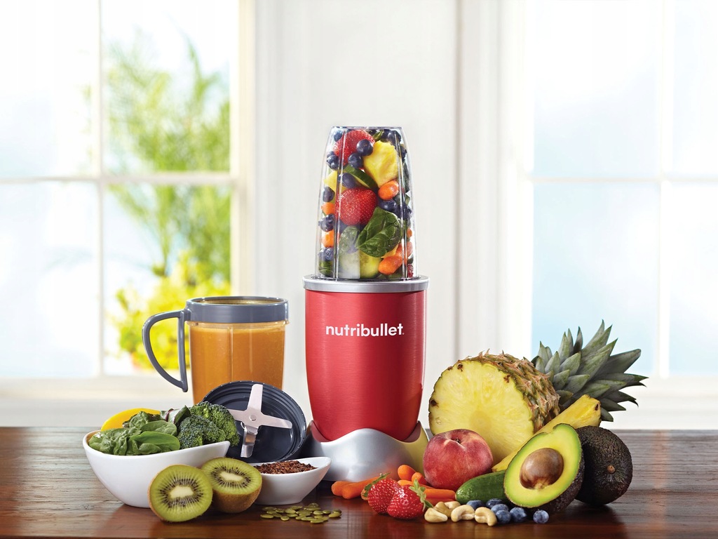 Купить NUTRIBULLET ЭКСТРАКТОР БЛЕНДЕР-МИКСЕР 600ВТ КРАСНЫЙ: отзывы, фото, характеристики в интерне-магазине Aredi.ru