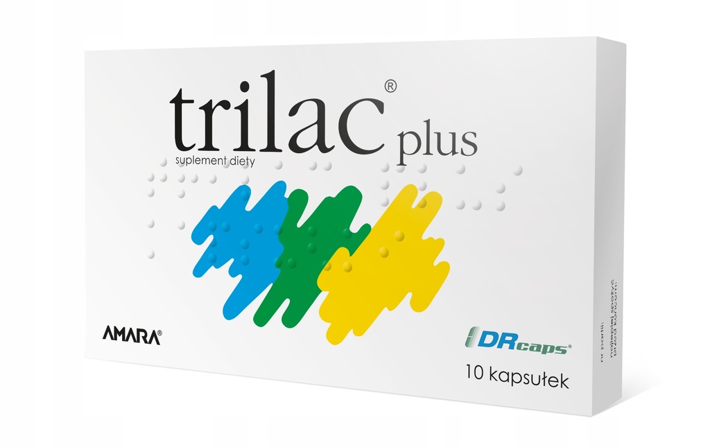 Trilac Plus 10 kapsułek Probiotyk
