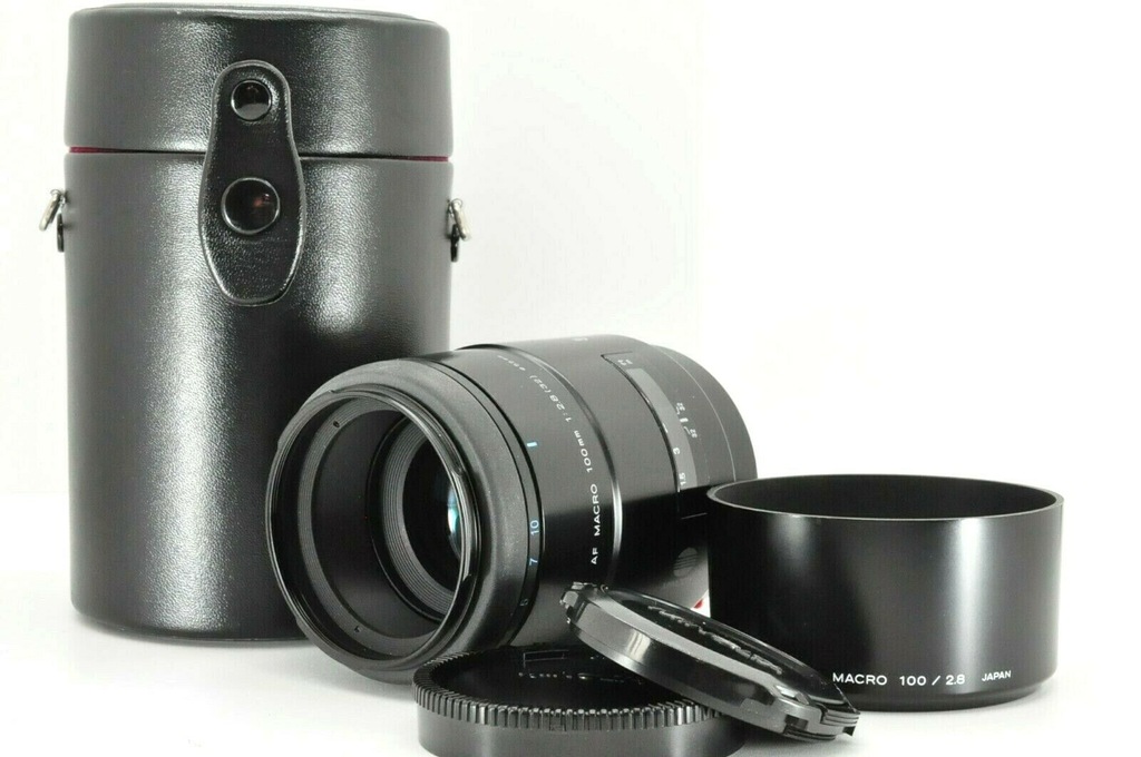 MINOLTA AF 100/2,8 MACRO 1:1 RS - 11445566543 - oficjalne