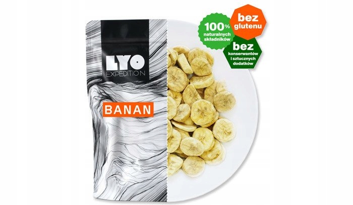 LyoFood Banan liofizowany 30 g
