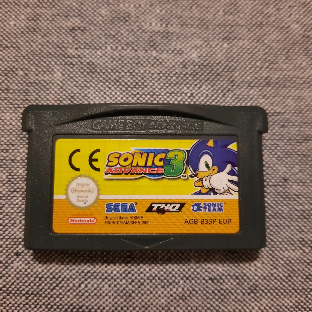 Gra Sonic Advance 3 Nintendo Game Boy Advance