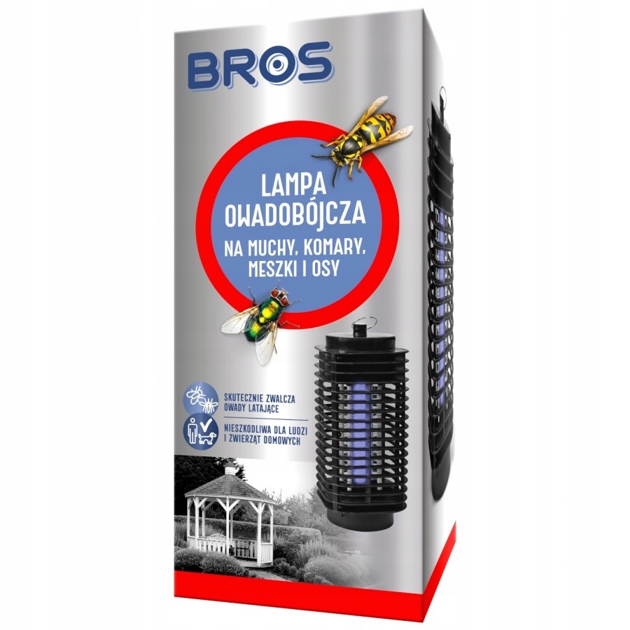 Lampka Bros Owadobójcza 230 V na komary osy meszki