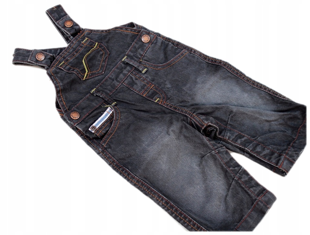 X-Baker spodnie ogrodniczki jeans ~ 68