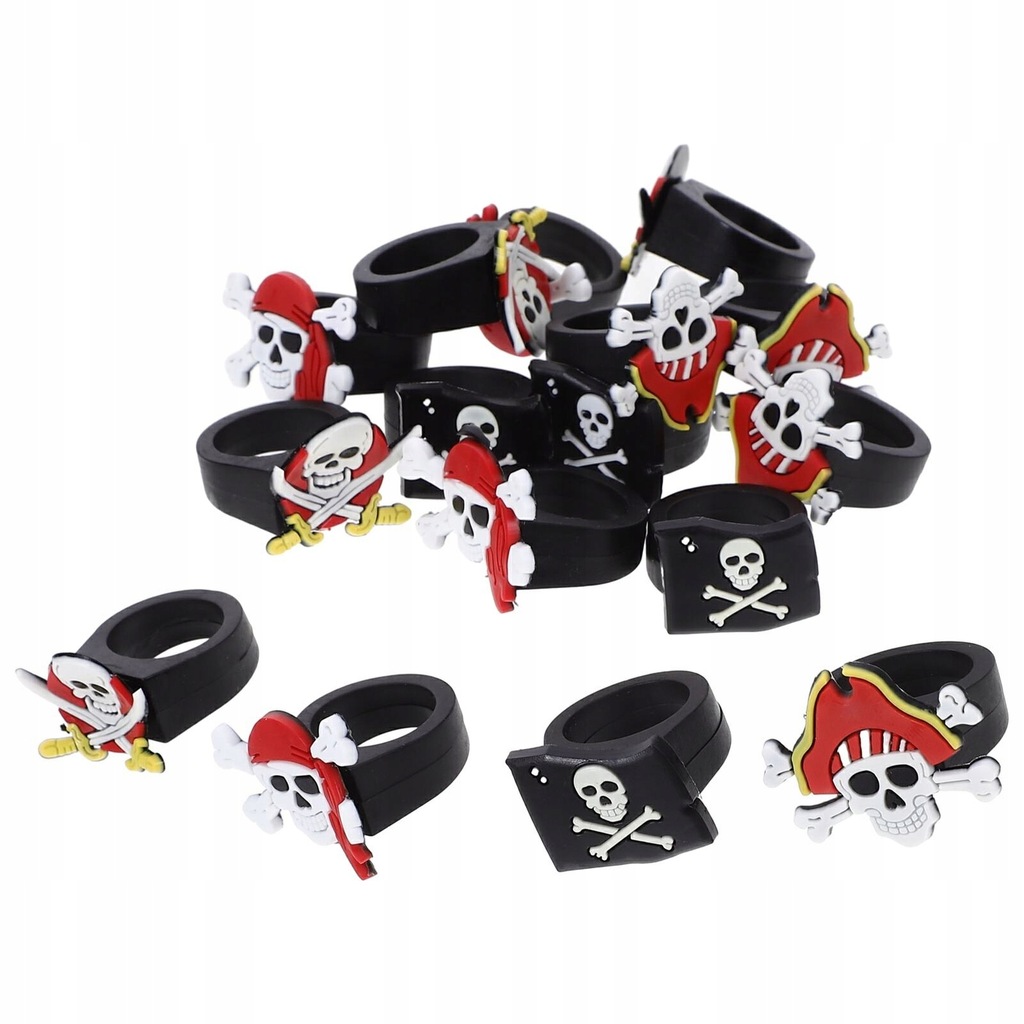 PIRATE RINGS TOYS BOHEMIAN 3.3X2.8X2.6CM