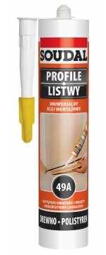 SOUDAL KLEJ MONTAŻOWY 49A PANELE LISTWY
