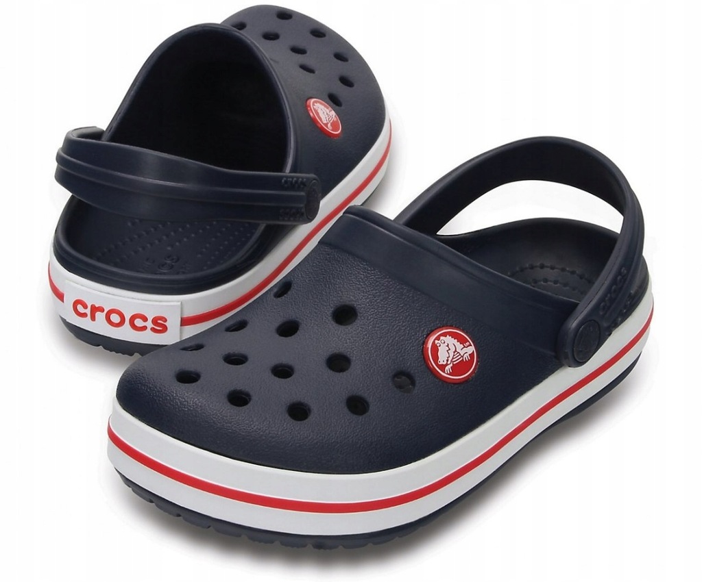 Kapcie dziecięce Crocs CROCBAND granatowe 23-24