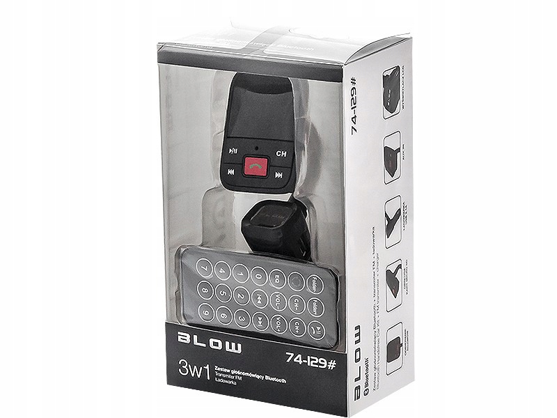 Transmiter FM BLOW Transmiter FM Bluetooth + ład 2