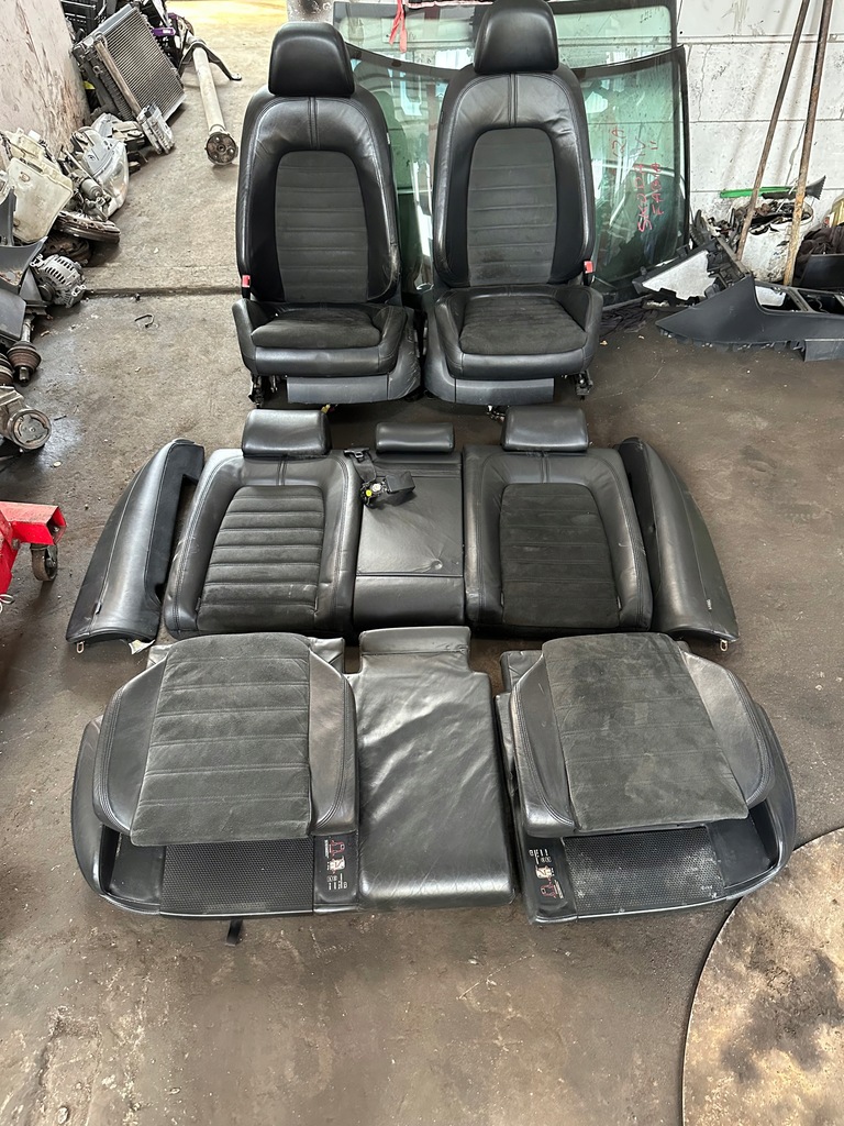 VW PASSAT B6 KOMBI FOTELE SKÓRA ALCANTARA