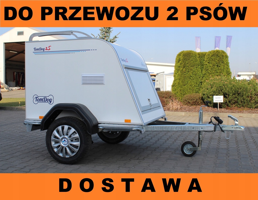 Tom Dog 2 SP TOMPLAN do przewozu 2 psów DMC 750kg