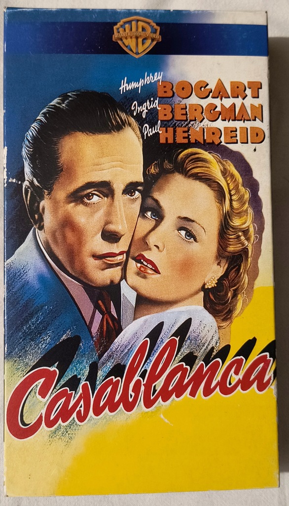 CASABLANCA VHS kaseta wideo