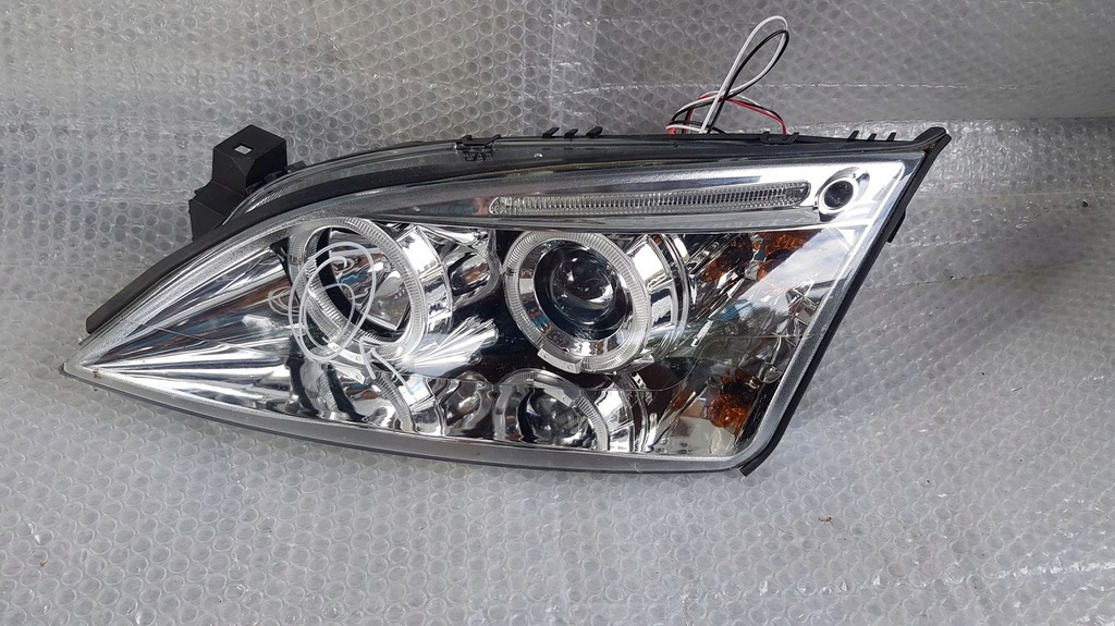 LAMPY PRZEDNIE FORD MONDEO MK3 LED RING TUNING