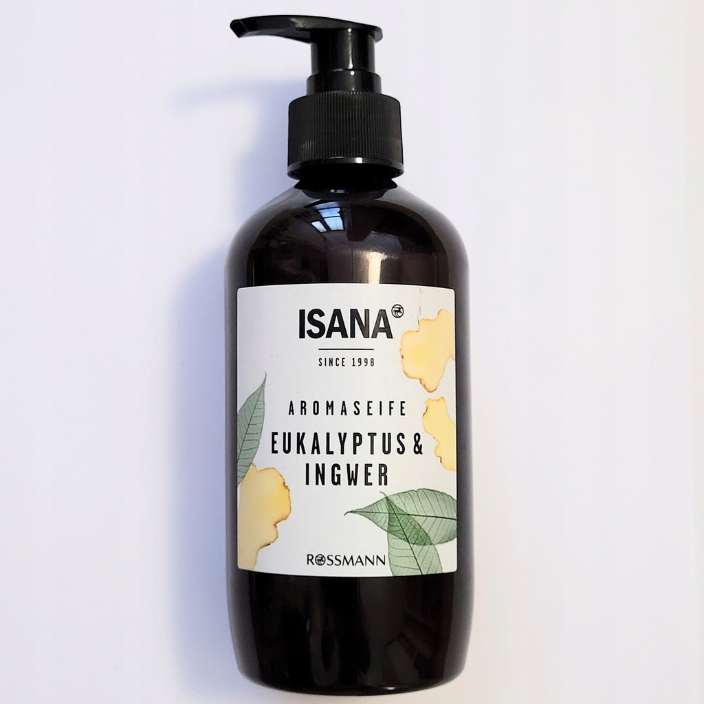 ISANA Mydło w Płynie Aromatyczne Eukaliptus Imbir