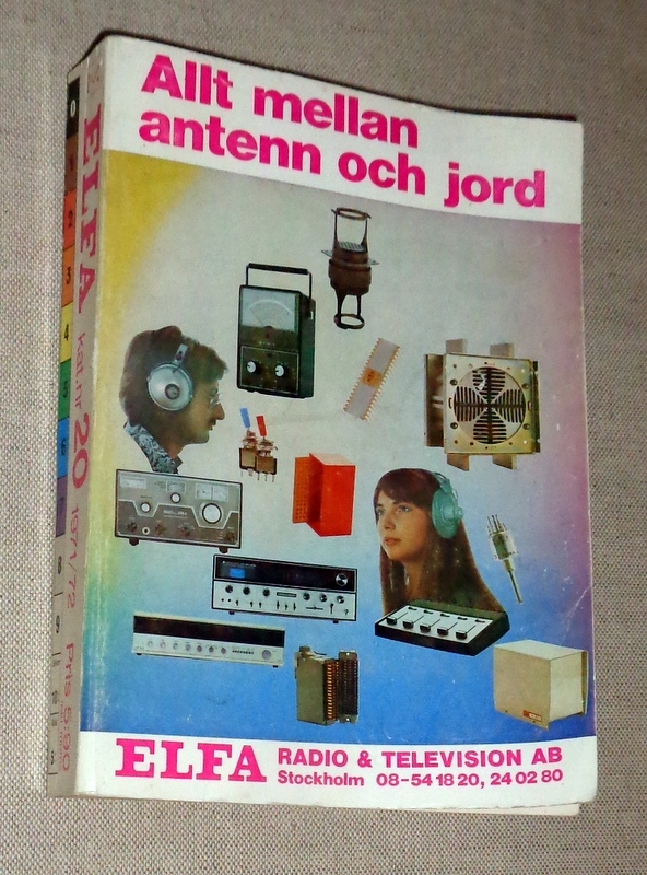 ELFA-stary katalog elektroniki i elektryki 1971r.