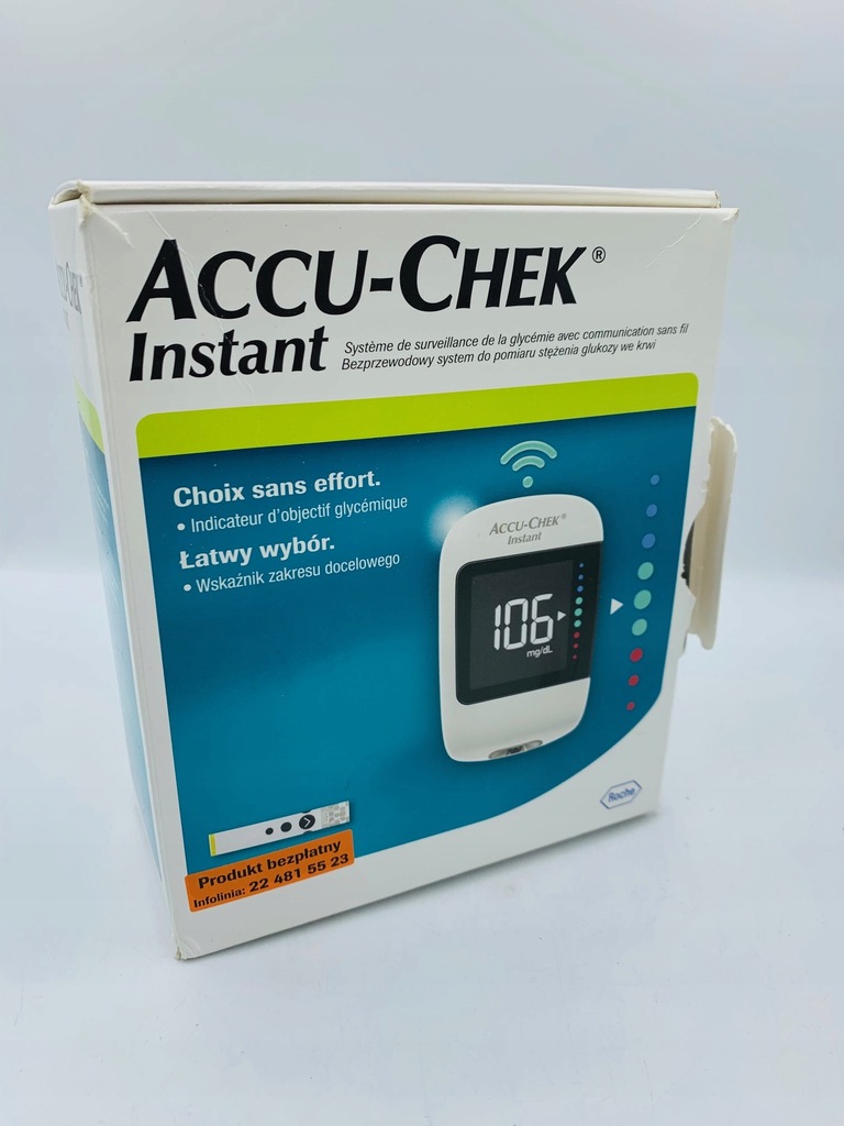 Glukometr Accu-Chek instant pomiar glukozy