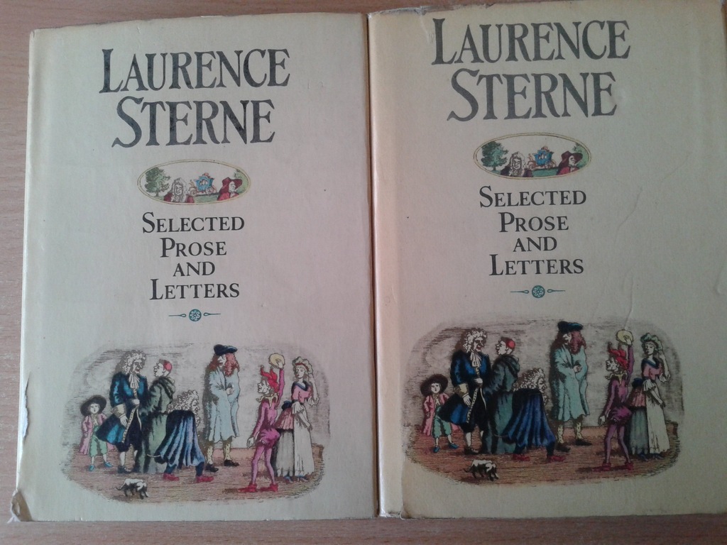 SELECTED PROSE AND LETTERS STERNE T. I, II